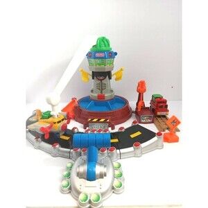 Fisher-Price GeoTrax Rail & Road System Coastal Winds Airport Plane